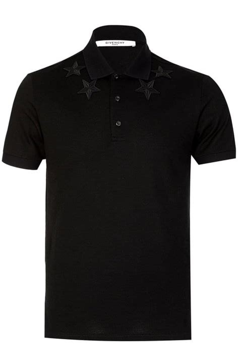 givenchy blue polo shirt|givenchy star polo.